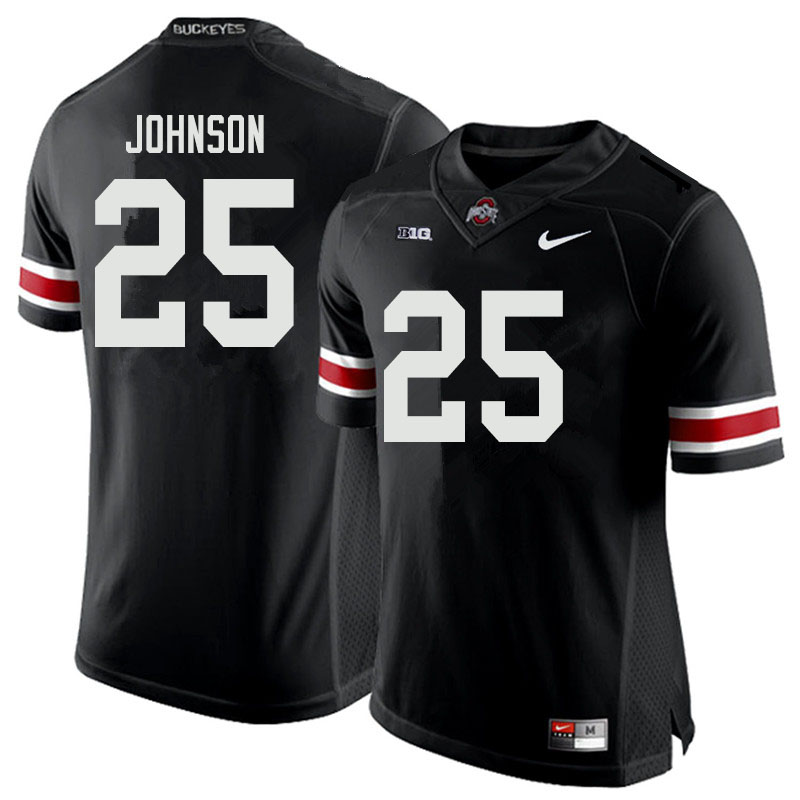 Ohio State Buckeyes #25 Xavier Johnson College Football Jerseys Sale-Black